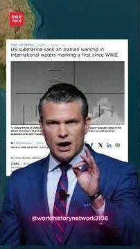 US Submarine Sinks Iranian Frigate with Torpedo Near Sri Lanka