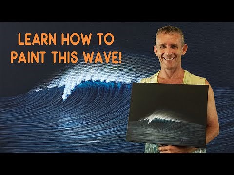 You Can Paint This Simple, Incredible Wave! | Tutorial with Mark Waller
