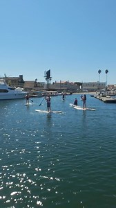 Turns out the Canadian Forces Snowbirds don’t just fly in formation… they paddle in formation too. 🏄‍♀️ Huge thanks to Tom Jones and the team at Everyday California for getting the Canadian Forces Snowbirds out on the water in Huntington Harbour. 🌊🇨🇦 Catch 'em in the sky over the water tomorrow at Pacific Airshow! ✈️ | Pacific Airshow