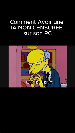 Comment Avoir une IA Illimitée et NON CENSURÉE sur votre PC #intelligenceartificielle #cybersecurite #informatique #pourtoi #fyp