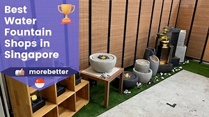 6 Best Water Fountain Shops In Singapore For Indoor Water Features (2025) | Water Feature Indoor & Outdoor | MoreBetter