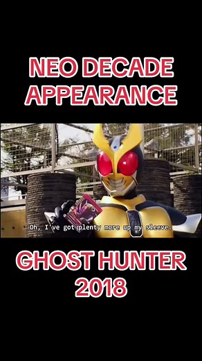 Kamen Rider Zi-O | Eps.13: Ghost Hunter 2018 | Neo Decade appearance #仮面ライダー #Tokusatsu #fyp #foryou