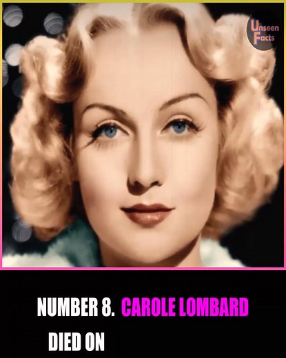 Remembering Carole Lombard, the Hollywood star who died in a 1942 plane crash after a WWII bond tour. #reels #reels2025 #carolelombard #planecrash #actress #hollywood | Unseen Facts Compilations