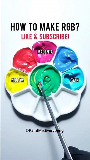 How to Make RGB Colors Using Cyan, Magenta and Yellow? ♥️💚💙