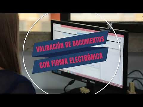 VALIDACIÓN DE DOCUMENTOS CON FIRMA ELECTRÓNICA