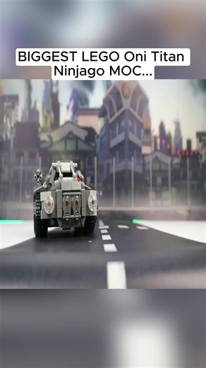 BIGGEST LEGO Oni Titan Ninjago MOC#varalvideo