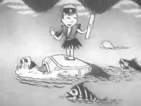 Evil Mickey attacks Japan - A 1936 japanese animation