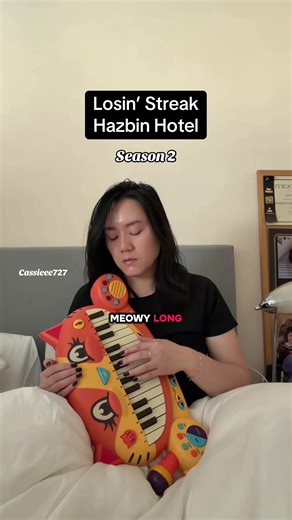 Losin’ Streak from Hazbin Hotel season 2 but cat piano? 🐱🎹 #hazbinhotelseason2 #losinstreak #hazbinhotel @Cassie | Cassieee727 🦁