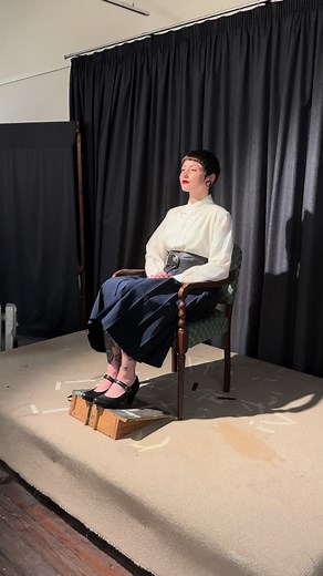 Being a Life-Model for an Art Class #lifedrawingmodel #lifedrawing #lifedrawingclass