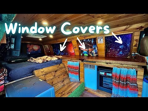 DIY Reflectix Window Covers For Camper Van