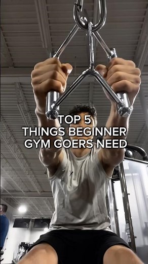 TOP 5 Things New Gym Goers Need | #gym #health #lifting #protein #weightloss #beginners #diet
