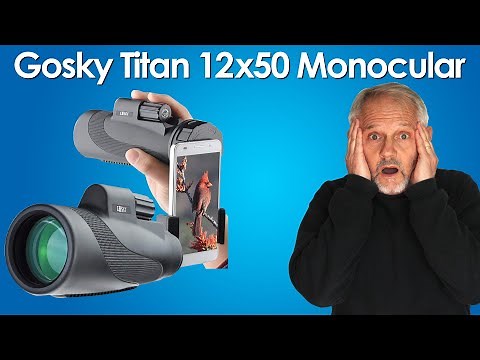 Is the Gosky Titan 12X50 High Power Prism Monocular Good?