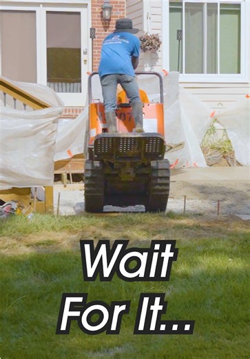 Operator error? #workfail #heavyequipment #concrete #jobsite #construction