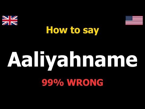 How to Pronounce Aaliyah (Name Guide)