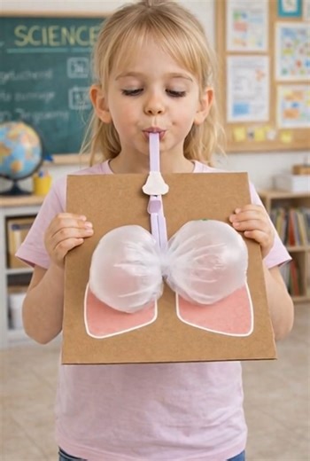 Lungs - Human Organ Working Biology Project for School Kids | Kids Planet
