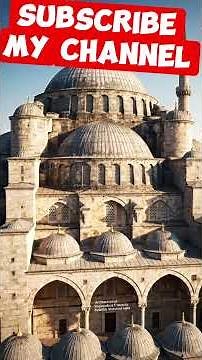 How They Built the Blue Mosque Without Modern Tools #history #ottoman