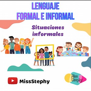Lenguaje FORMAL E INFORMAL 🤘🏻🤝🏻 | Explicación sencilla🧒🏻👧🏼 En este video te explico de manera sencilla qué es el lenguaje formal y el lenguaje informal con sus características y en qué situaciones se da cada uno. | Miss Stephy