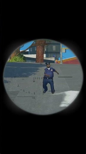 GTA 4 – Sniper Shot Turns the Fat Cop Into a Zombie 🤯🧟‍♂️