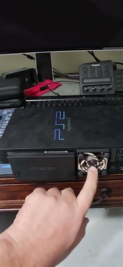 PS2 Console Mod #retrogaming #ps2 #modded