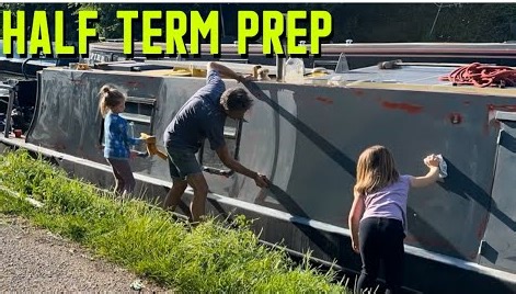 Cabin Side Prep And Paint