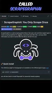 LLM-powered tool for web scraping #ai #chatgpt #engineering