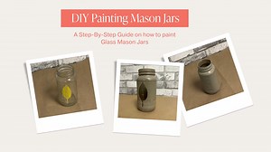 Learn how to paint your own mason jars to suit your decor for any...