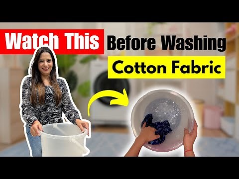 Ultimate Guide: How to Wash Cotton Clothes Without Color Bleeding in 5 easy steps | Laundry Tip