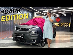 Taking Delivery Of Our TATA PUNCH DARK EDITION 🖤
