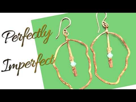 DIY Irregular Boho Hoop Earrings | 6 Easy Contemporary Jewelry Tricks | Design Hack #16