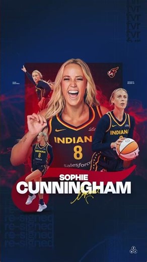 Ready To Run It Back With Sophie Cunningham 😏