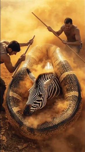 PYTHON ATTACKS LIONESS! Heroes Rush to Save Her