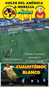 América vs Monarcas Morelia 4-1 | Torneo Clausura 2016 Jornada 9 | Despedida Cuauhtémoc Blanco | El Chepe