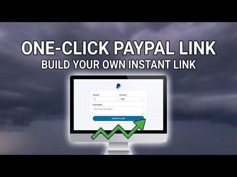 PayPal Link Generator Build your own 1 click