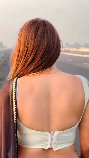BACKLESS SAREE on Instagram