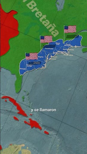 Why is the United States so big? 🇺🇸 From 13 colonies to 50 states 🤯