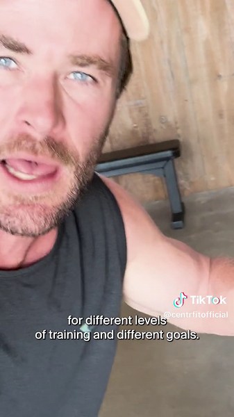 Chris Hemsworth's Full-Body HIIT Workout with Centr Fitness Kit