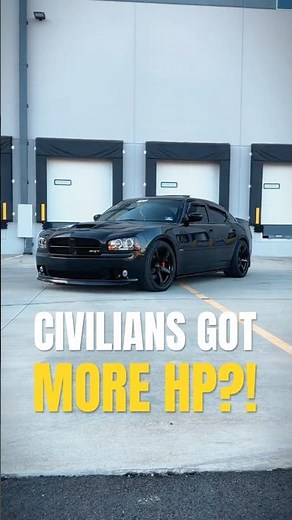 Dodge Made a Police Car Then Sold a Faster One 😳