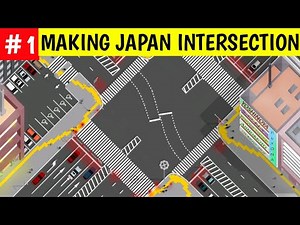 MAKING JAPAN INTERSECTION | 東京 交差点 | INTERSECTION CONTROLLER 3 GAME | BAL BAL TV