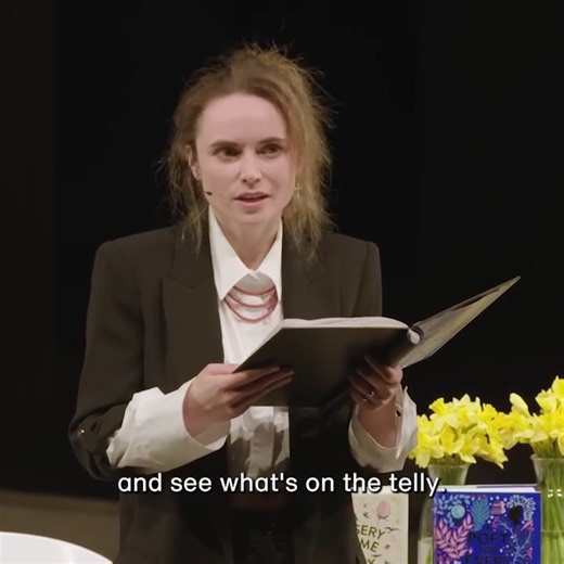 67K views · 1.2K reactions | In the words of Allie Esiri, here's some "pure, unadulterated joy." 朗 You can watch Poetry For Every Day Of The Year in full on our Youtube Channel. | National Theatre | Facebook