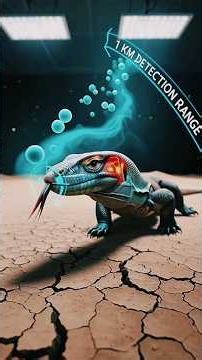 🦎 The Dark Secret of the Monitor Lizard | Hidden Facts About Goanna (Monitor Lizard) #short
