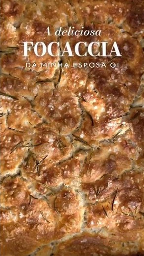 Adeus padaria - Focaccia Perfeita | Receita Fácil, Fofinha e Crocante