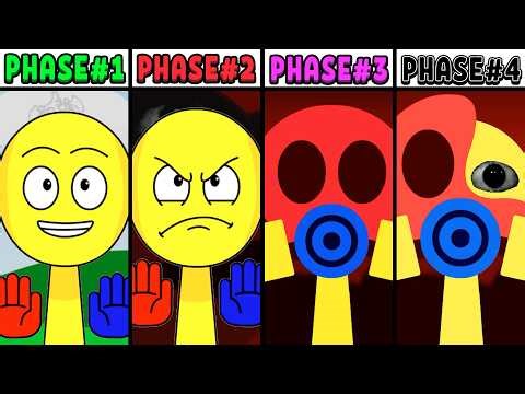 All Phases in New Incredibox Sprunki Oc of The Player: From Phase 1 to Phase 4