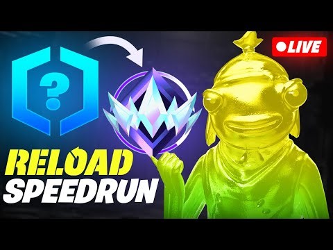 LIVE 🔴 UNRANK TO UNREAL SPEEDRUN! (Fortnite)