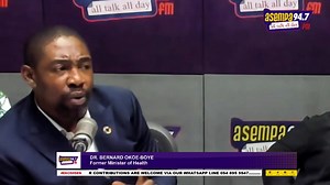 It is false that zipline drone services supplied more condoms than other essential medical supplies. If you try to disgrace NPP, you might end up hurting yourself. Zipline served more NDC dominated communities than any other - Dr. Bernard Okoe-Boye #Ekosiisen | Asempa 94.7 FM