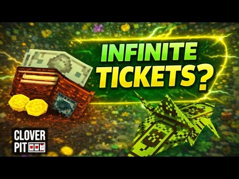 I Found an Infinite Tickets Build… and It’s Stupidly Broken | CloverPit Ticket Challenge 