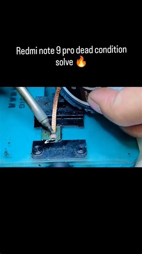 Redmi note 9 pro dead condition solve #mobilefix #smartphone #mobilerepair