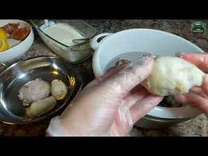 Taro Root 5 ingredient dish in creamy yogurt