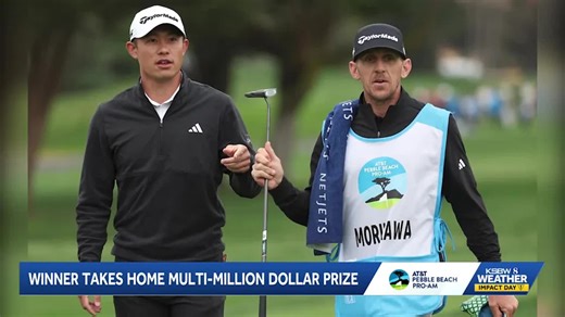 Collin Morikawa wins AT&T Pebble Beach Pro-Am