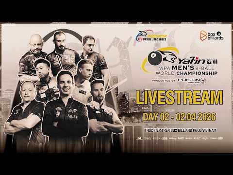 Lee Van Corteza vs Moritz Neuhausen | Round 1 | Yalin WPA Men’s 8-Ball World Championship