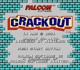 Crackout (NES) - online game | RetroGames.cz